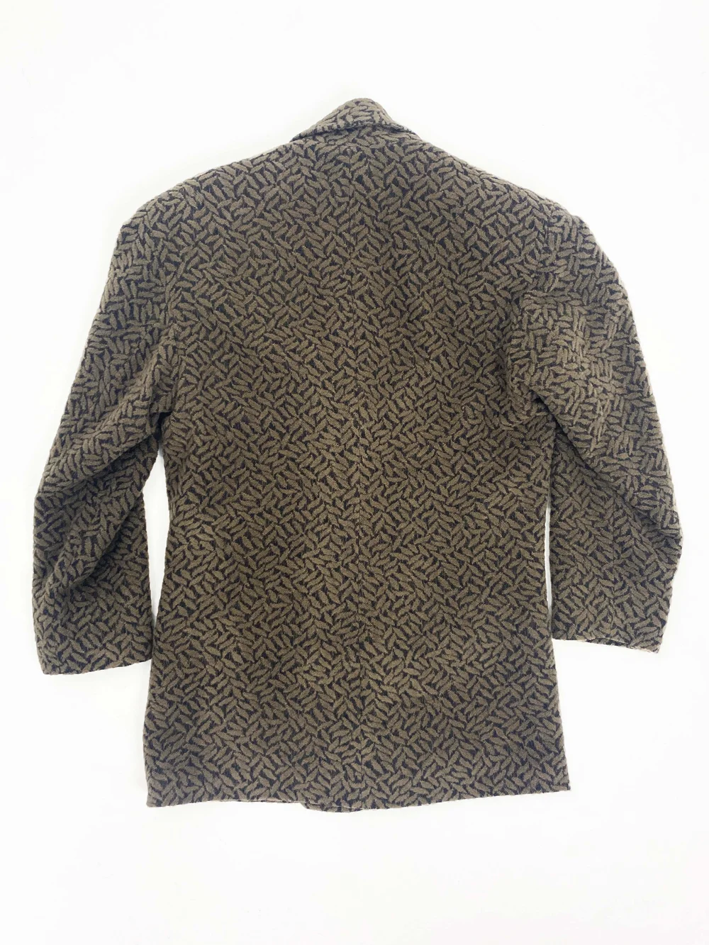 calugi e giannelli テーラードジャケット Calugi e Giannelli 80s flocked textured blazer — JAMES VELORIA